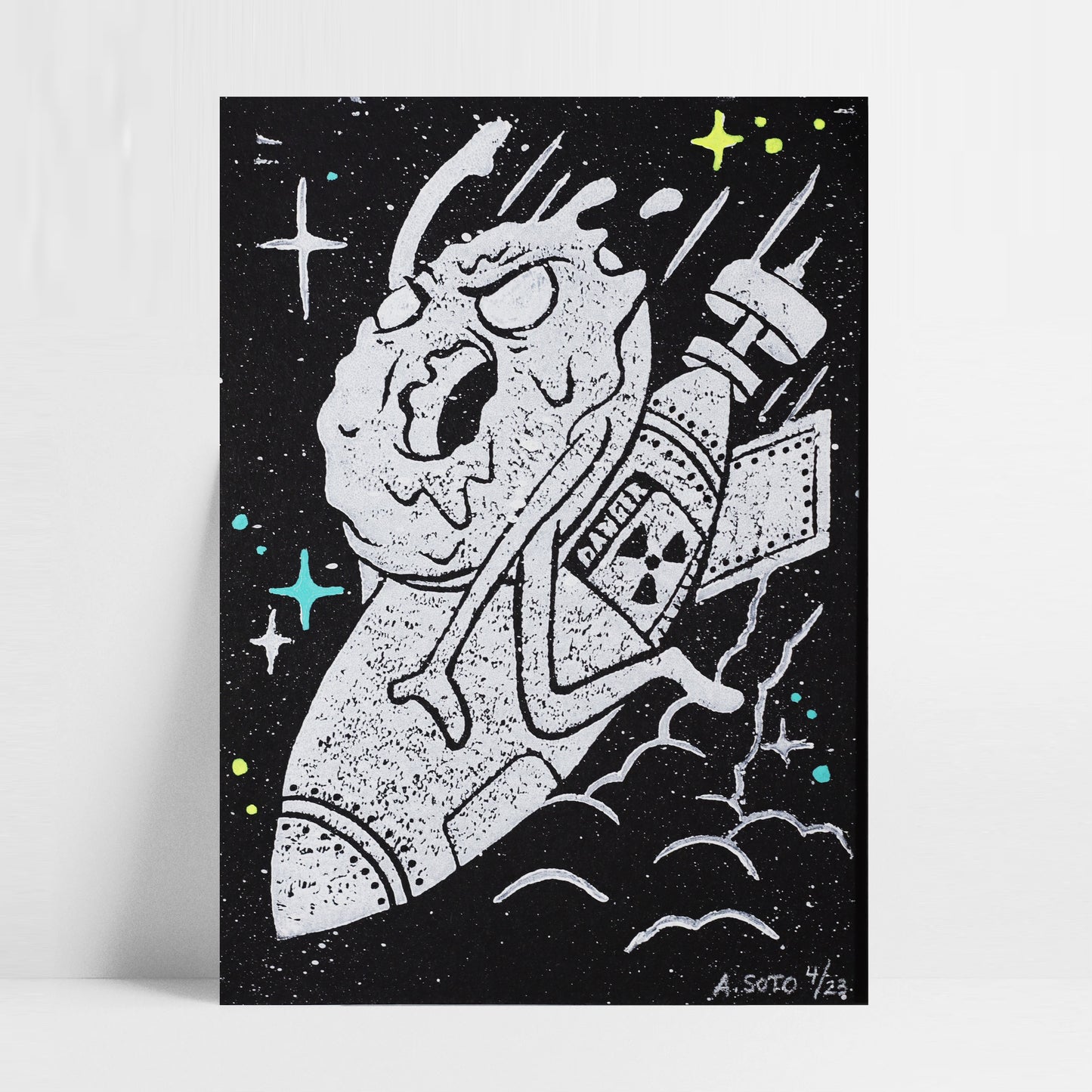 Nuke Donut Print