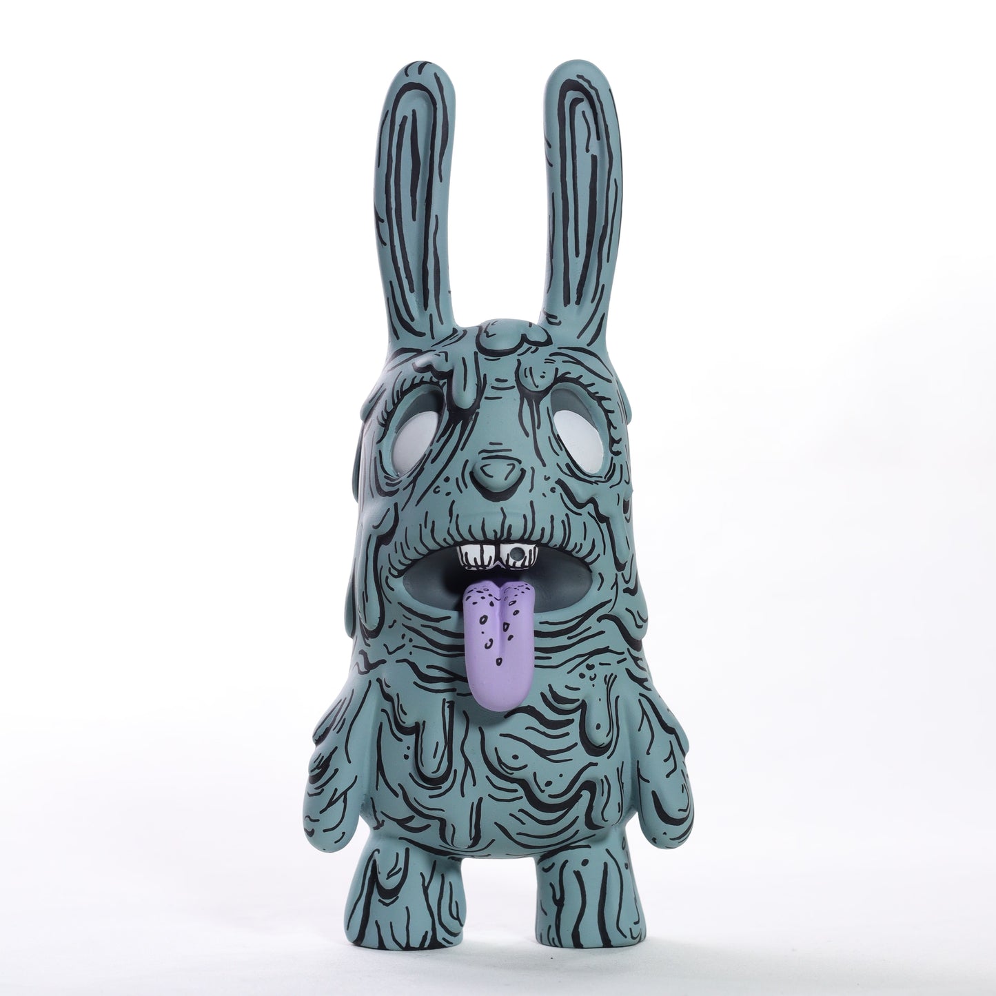 Zombie Bunny - Slate Blue
