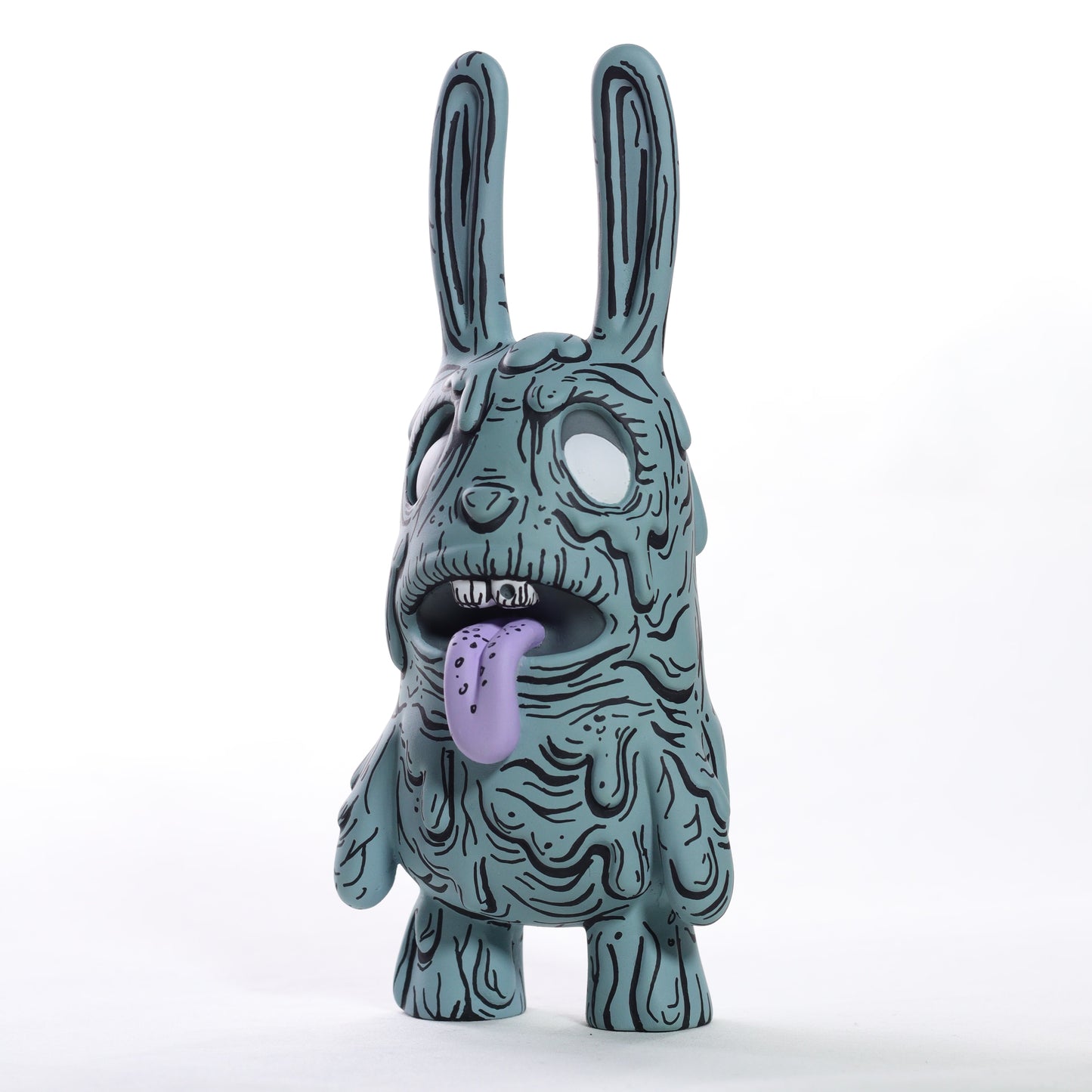 Zombie Bunny - Slate Blue