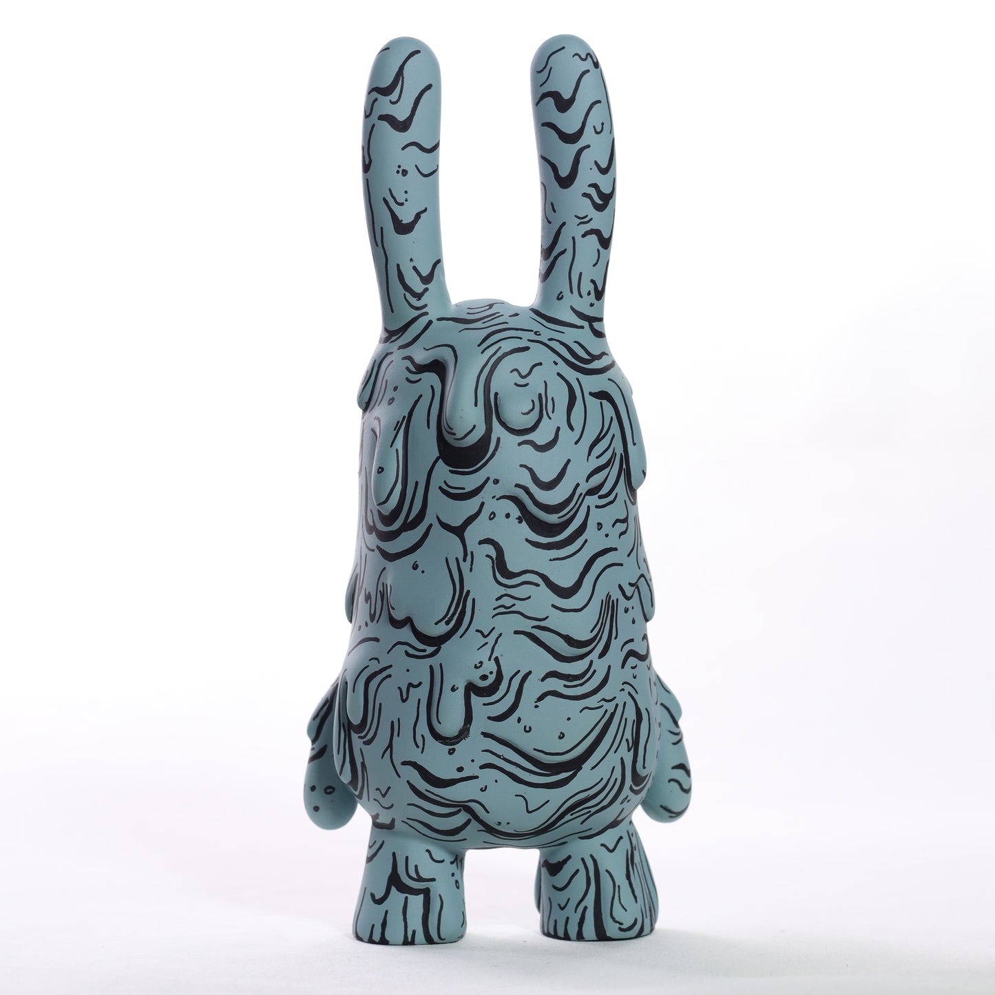 Zombie Bunny - Slate Blue
