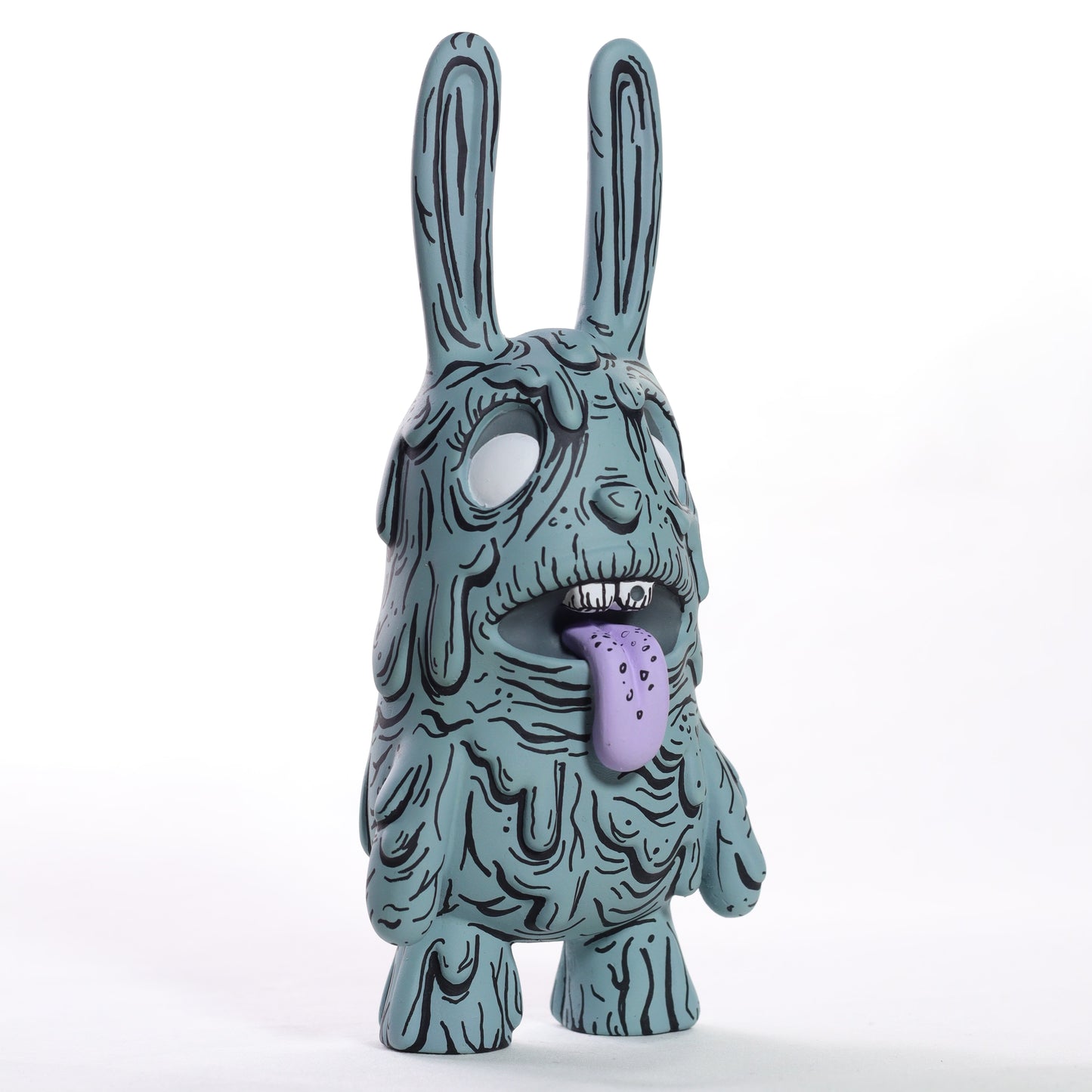 Zombie Bunny - Slate Blue