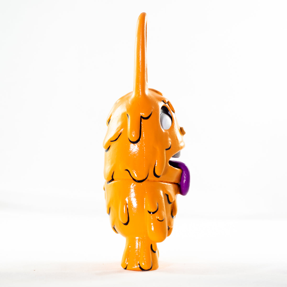 Orange Drip Zombie Bunny