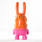 Pink/Orange Gradient Zombie Bunny