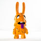 Orange Drip Zombie Bunny