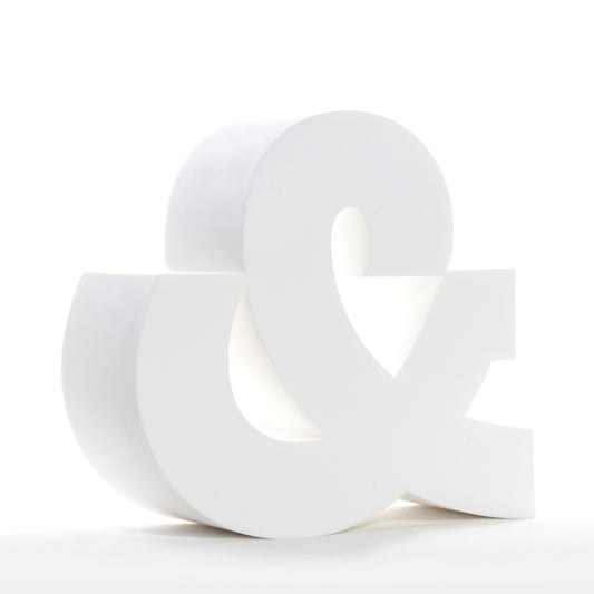 Aka.Dope Ampersand Sculpture