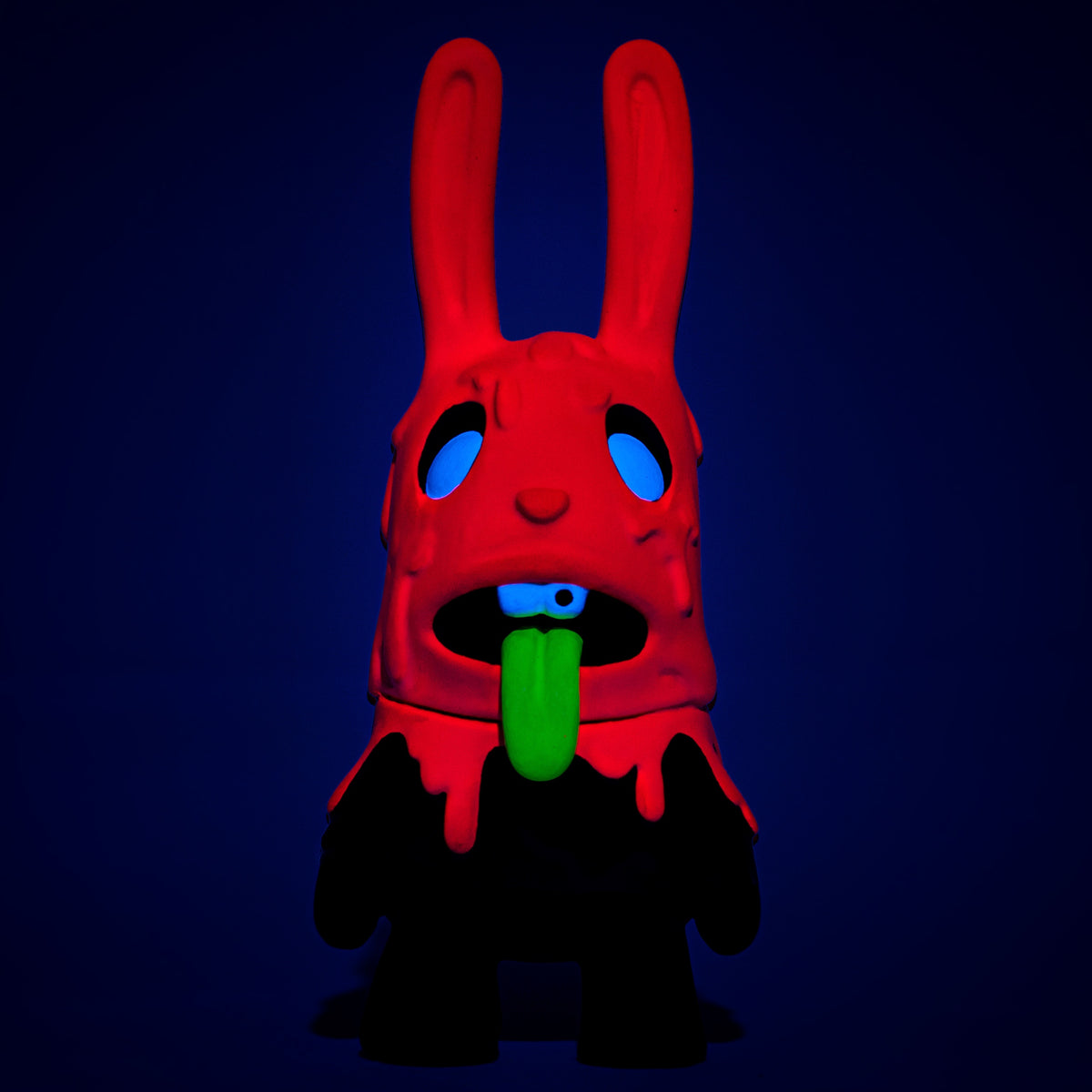 Pink Glow Zombie Bunny